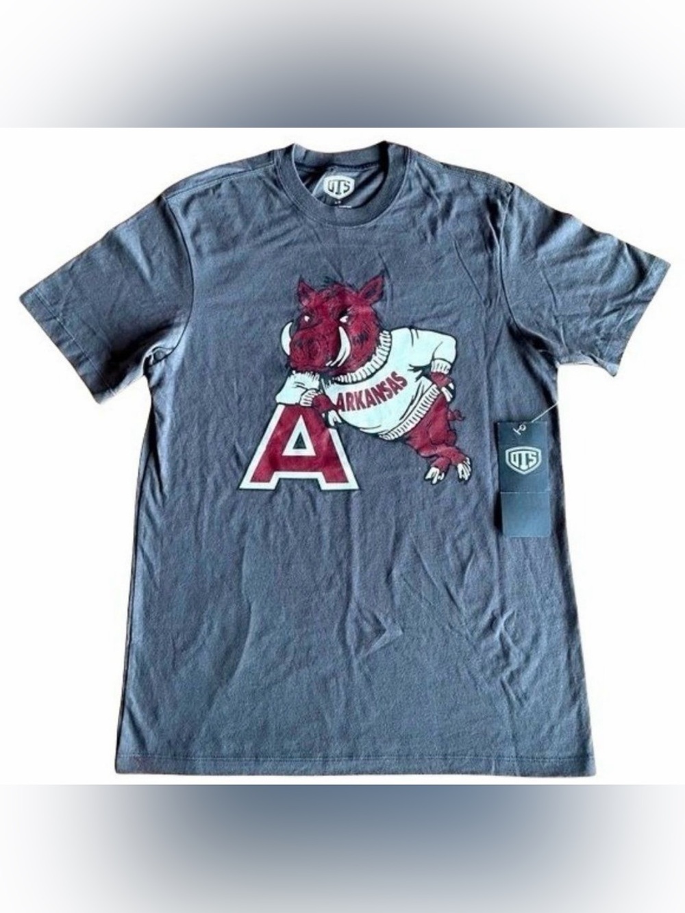 New NCAA Arkansas Razorbacks Unisex T-Shirt - Size Small